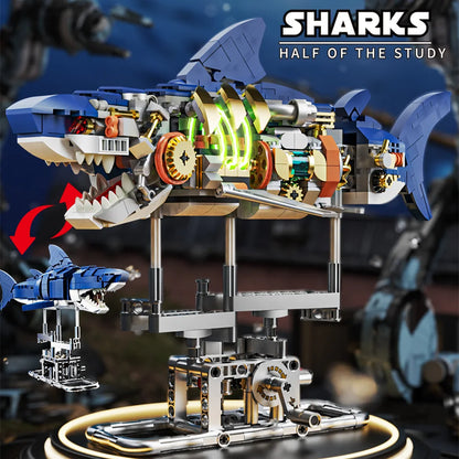 Mechanical Shark Building Set