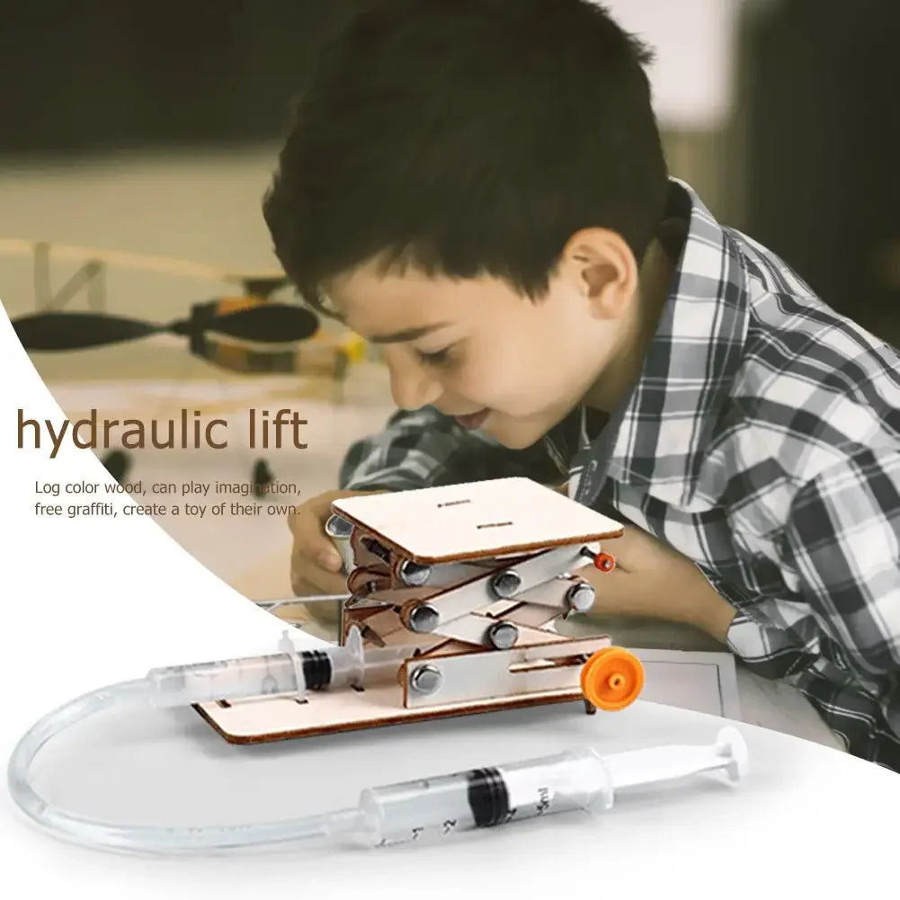 Educational STEM Toy - Build Your Own Hydraulic Lift Table